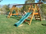 Play ground at Bullion Creekside Retreat for children